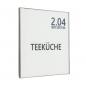 Preview: Türschild Campus 140 Edelstahl Schilder